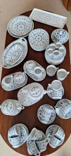 Blauw saks uitgebreid servies, Ophalen, Gebruikt, Overige stijlen, Porselein