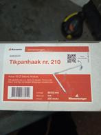 22 doos Koramic Tikpanhaak nr. 210 - RVS Dakpanhaken, Overige kleuren, Overige typen, Nieuw, Ophalen of Verzenden