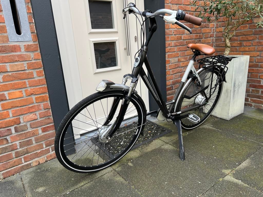 Perfect Gazelle Eclipse C8 Damesfiets 28 inch 53 cm, Ophalen, 53 tot 56 cm, Versnellingen, Zo goed als nieuw