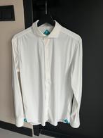 District indigo overhemd blouse wit mt 40, Kleding | Heren, Overhemden, Wit, Zo goed als nieuw, District Indigo, Halswijdte 39/40 (M)