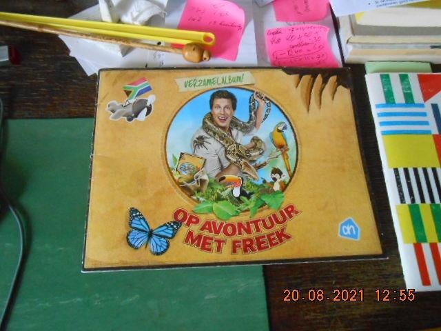 op avontuur met freek, ah verzamelalbum, Verzamelen, Supermarktacties, Albert Heijn, Ophalen of Verzenden