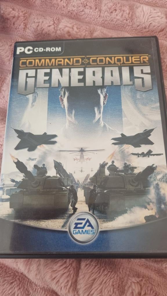 Command & Conquer Generals PC CD-ROM, Spelcomputers en Games, Games | Pc, Verzenden, 1 speler, Zo goed als nieuw, Strategie en Constructie