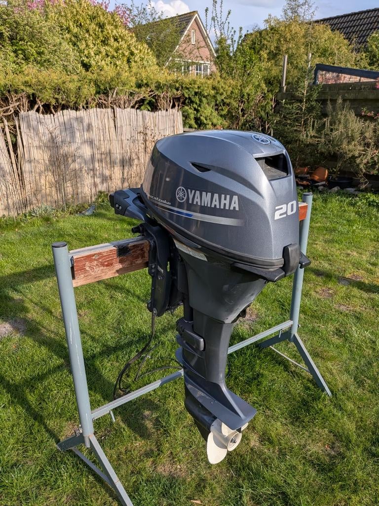 Yamaha 20 pk 4 takt elektrische start & powertrim langstaart, Watersport en Boten, Buiten- en Binnenboordmotoren, Ophalen, 10 tot 30 pk