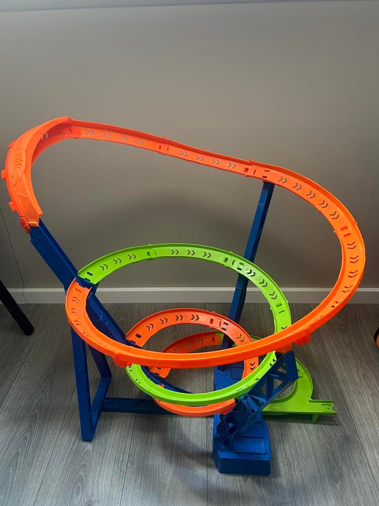 Hotwheels Hyper speed crash, Kinderen en Baby's, Speelgoed | Racebanen, Ophalen of Verzenden, Zo goed als nieuw, Elektrisch, Hot Wheels