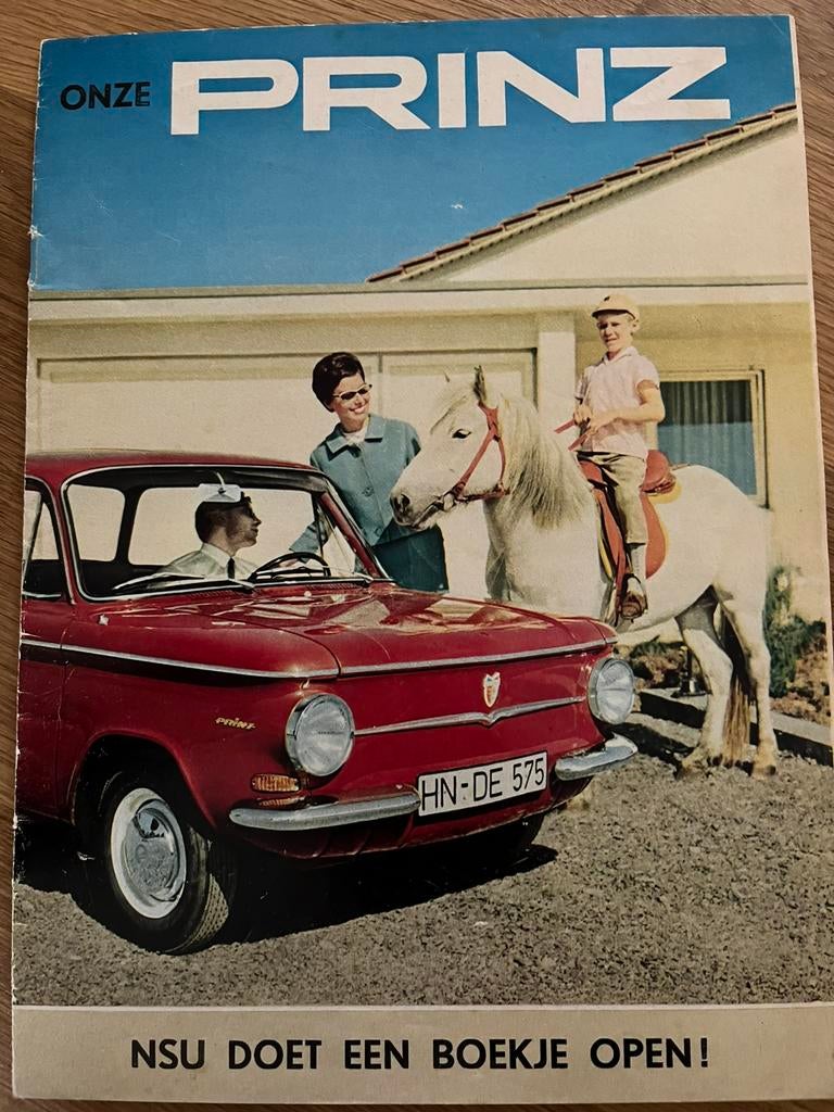 NL | uitgave NSU 1962 | Onze Prinz, Ophalen of Verzenden, Zo goed als nieuw