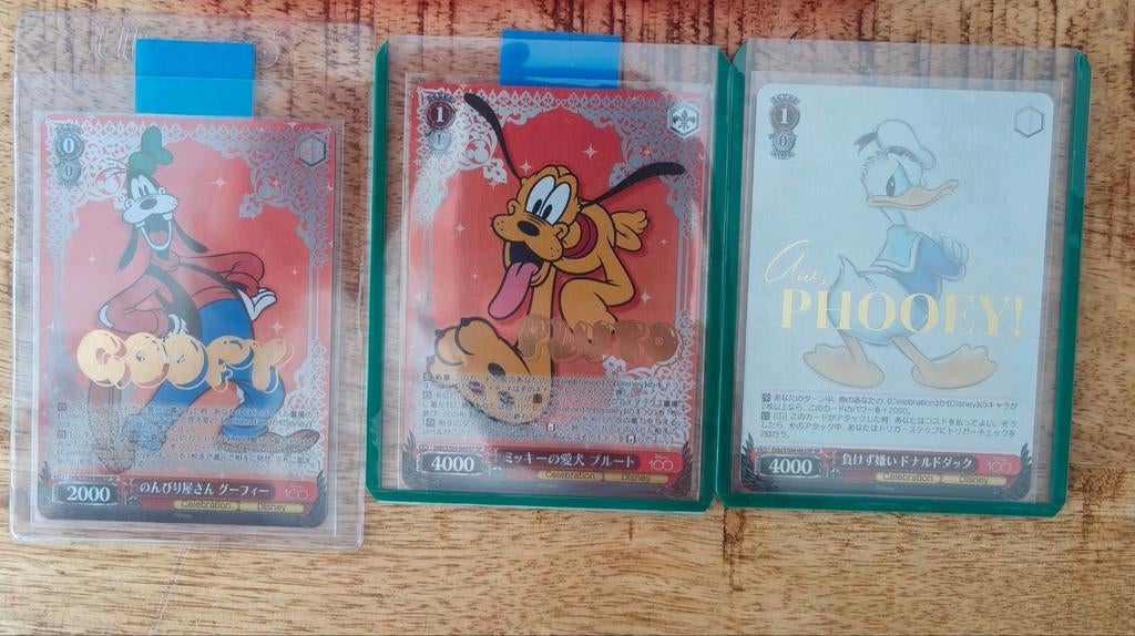 Weiss Schwarz Disney en meer te koop, Ophalen of Verzenden, Nieuw, Meerdere kaarten, Foil