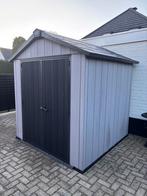 Keter Oakland 757 kunststof tuinhuis in nieuwstaat, Minder dan 250 cm, Kunststof, Ophalen of Verzenden, Zo goed als nieuw