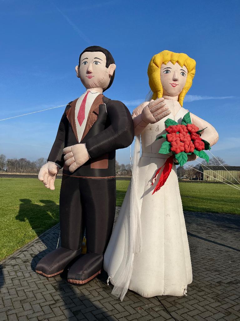 Bruidspaar te huur!, Hobby en Vrije tijd, Ophalen, Gebruikt, Geboorte of Huwelijk