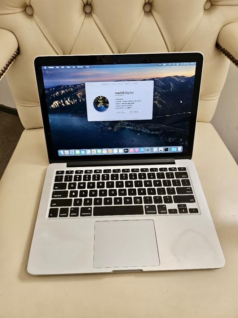 MacBook Pro 13inch Model A1502 (z.g.a.n.), Computers en Software, Apple Macbooks, MacBook Pro, 2 tot 3 Ghz, Qwerty, 8 GB