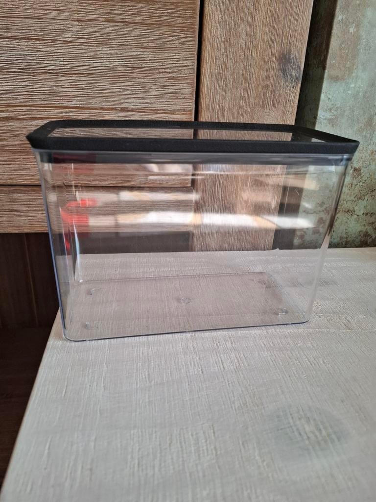 Luchtdichte voorraadbus voor crackers of knäckebröd, Voorraadpot, Ophalen of Verzenden, Nieuw, Kunststof