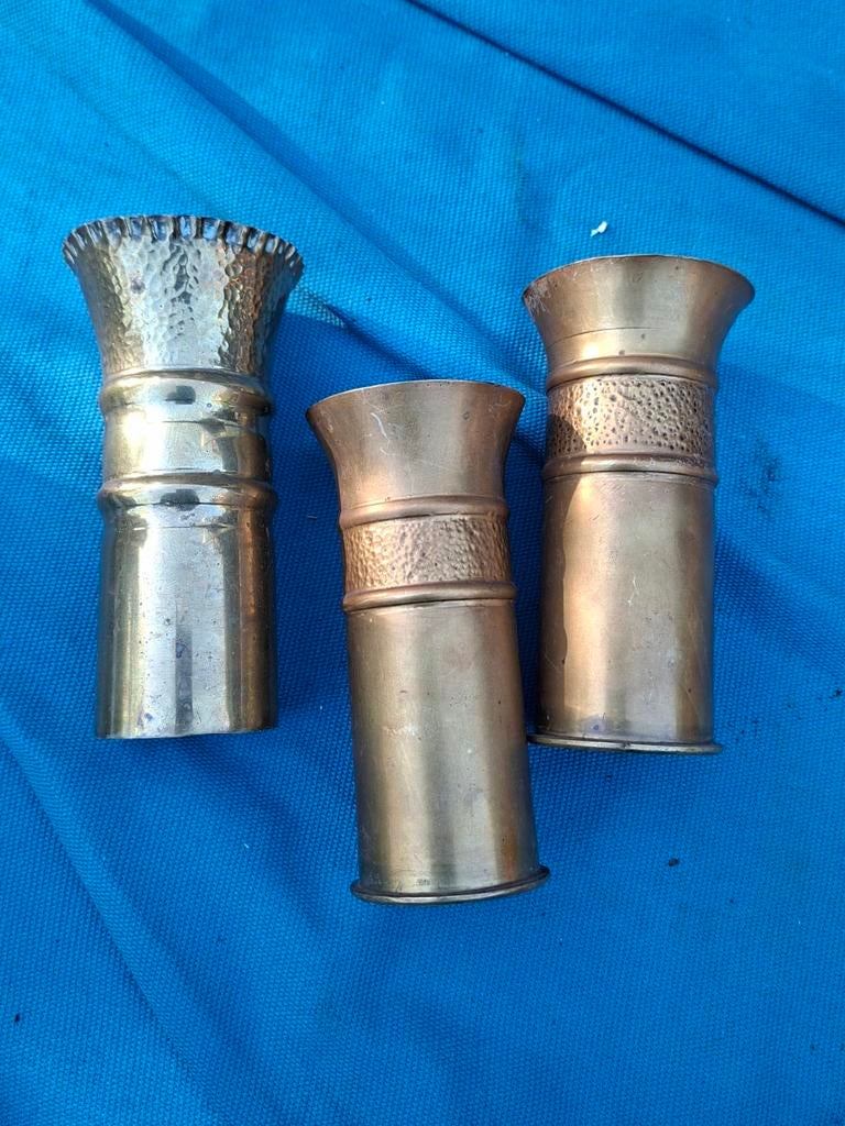 Huls vaasjes US 37mm, Verzamelen, Ophalen of Verzenden, Landmacht, Amerika, Hulzen of Bodemvondsten