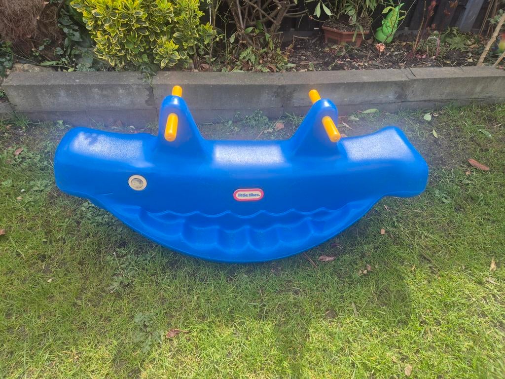Little Tikes wip walvis blauw, Ophalen, Gebruikt