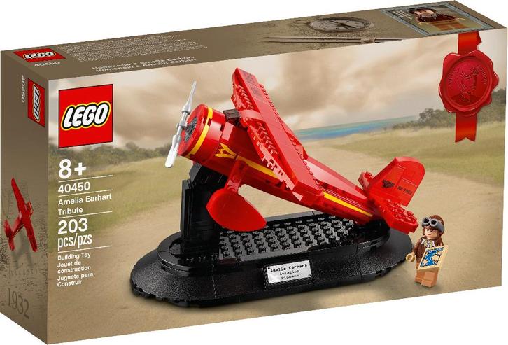 Lego 40450 Eerbetoon aan Amelia Earhart NIEUW !!, Kinderen en Baby's, Speelgoed | Duplo en Lego, Nieuw, Lego, Complete set, Ophalen of Verzenden