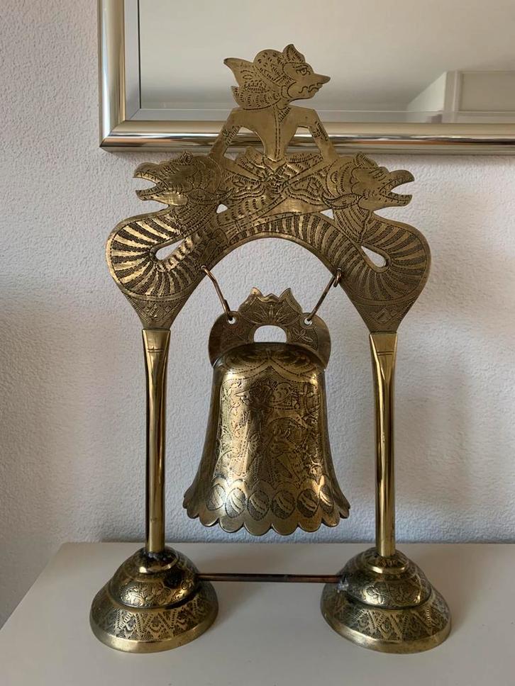 Koperen Indonesische gong uit de 20e eeuw, Antiek en Kunst, Antiek | Koper en Brons, Koper, Ophalen of Verzenden