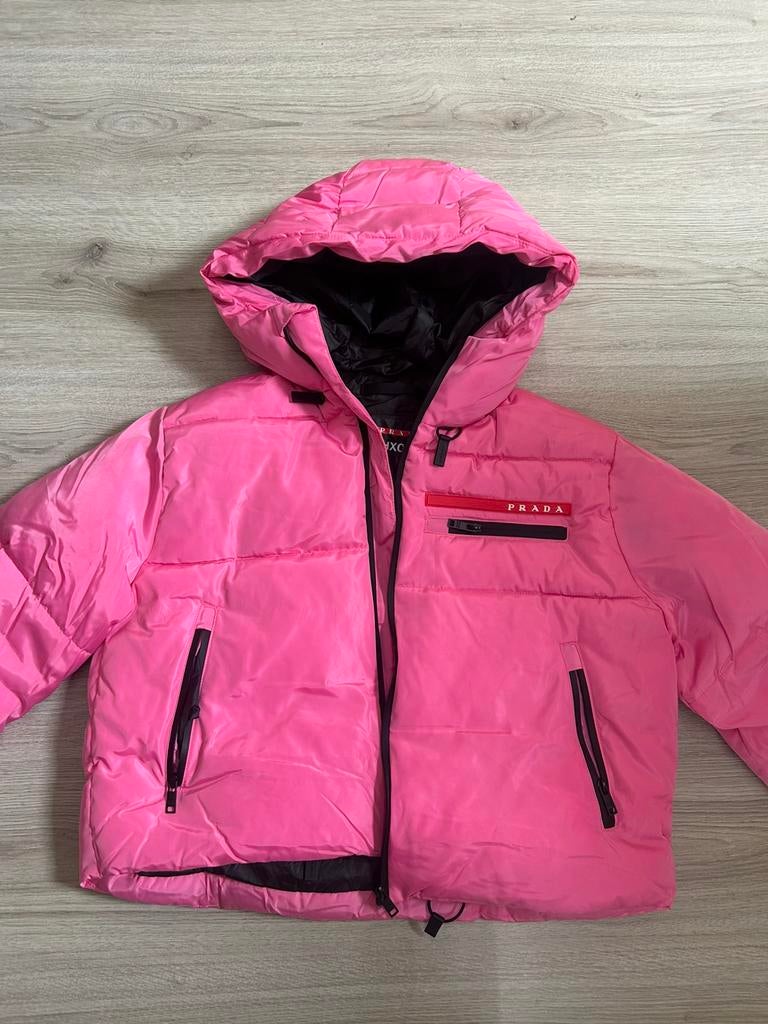 Prada jas, Ophalen of Verzenden, Zo goed als nieuw, Maat 36 (S), Roze