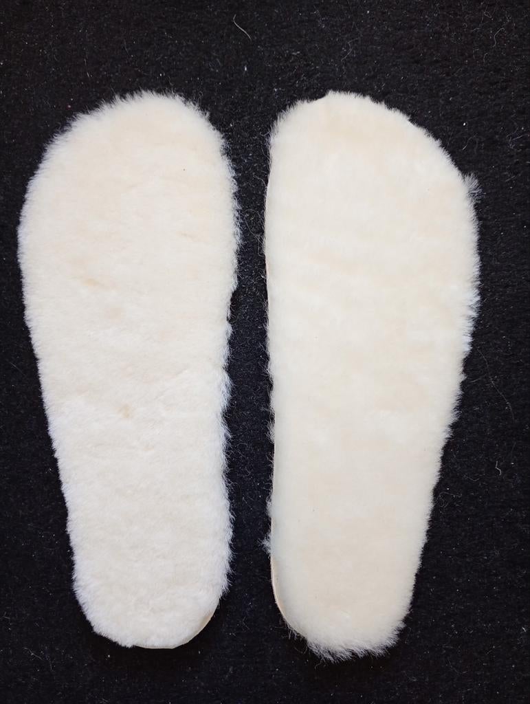 Oma King Super Warme Lamswollen Inlegzolen - Barefootandmore, Kleding | Dames, Schoenen, Oma King, Wit, Overige typen, Nieuw