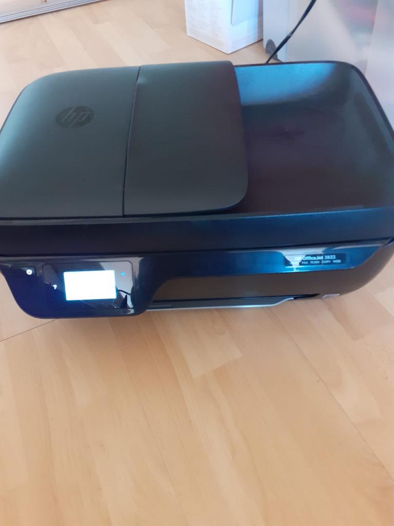 HP OfficeJet 3833 All-in-One Printer, Computers en Software, Gebruikt, Faxen, Inkjetprinter, All-in-one