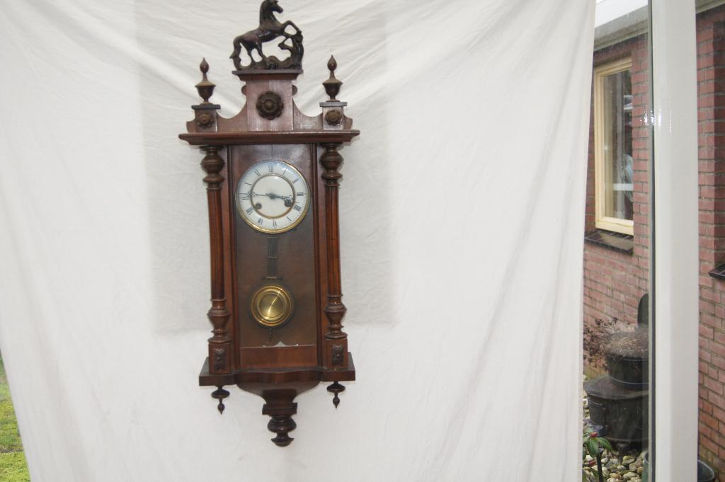 Regulateur klok, Antiek en Kunst, Antiek | Klokken, Ophalen of Verzenden