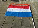 Nederlandse vlag met wimpel en stok, Diversen, Vlaggen en Wimpels, Ophalen of Verzenden, Gebruikt