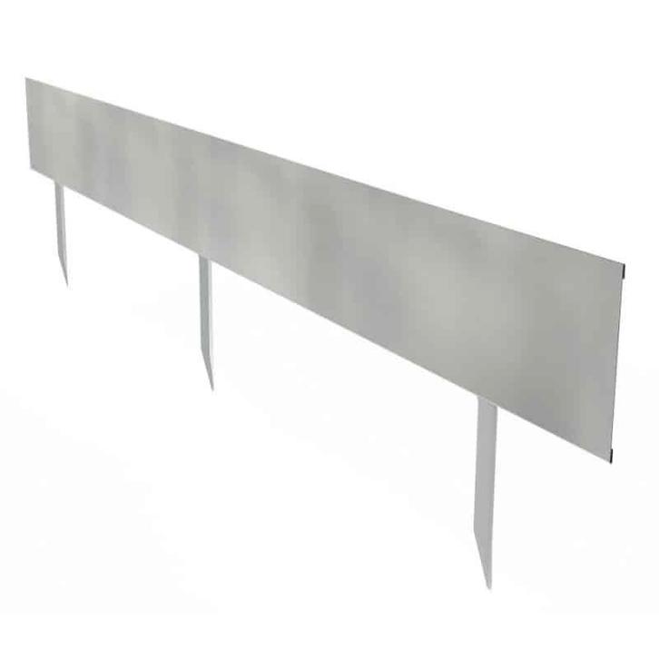 2x Multi Edge Avances Verzinkt Staal Afrastering Tuin 2m, Tuin en Terras, Bielzen en Borders, Nieuw, Overige typen, Overige materialen