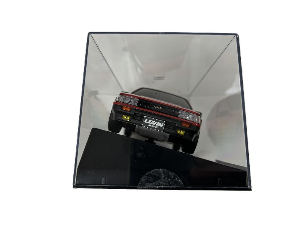 Kyosho Autoscale Mini-Z Toyota Corolla Levin AE86 Red-Black, Ophalen of Verzenden, Nieuw, Overige schalen, Auto onroad