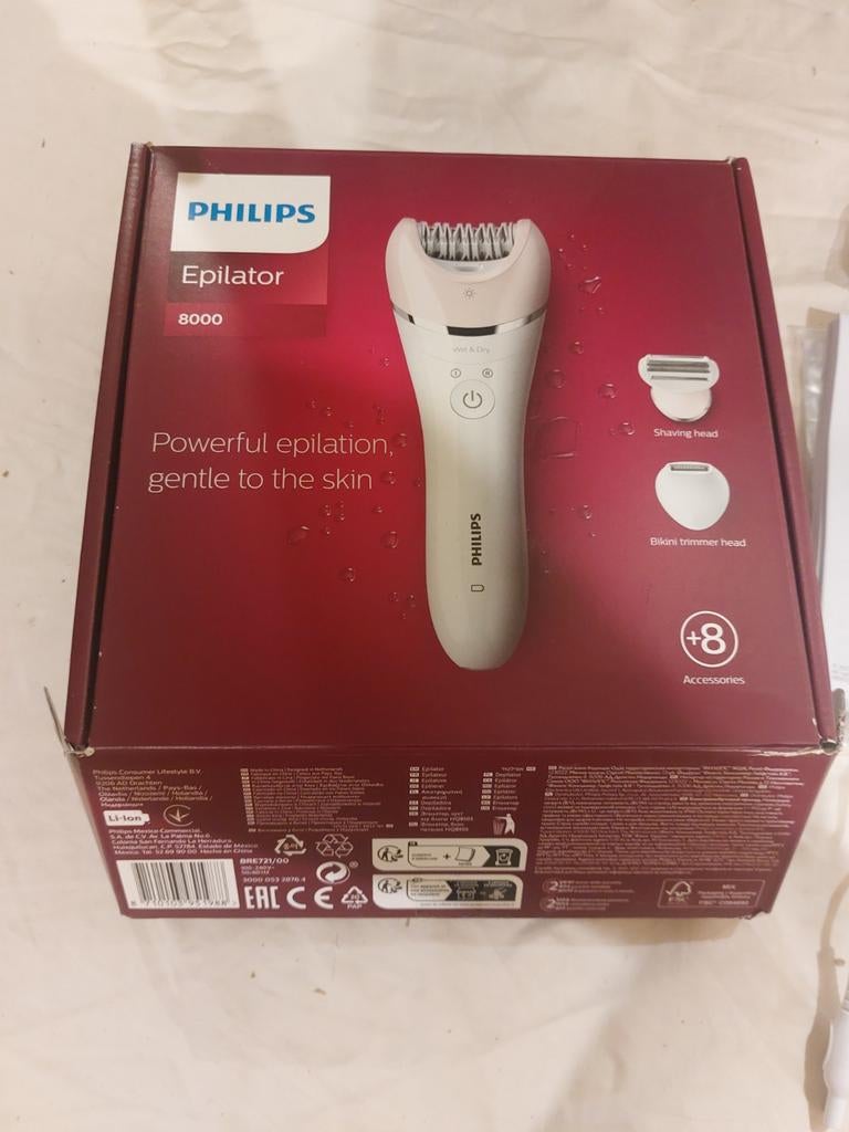 Epilady en ladyshave Philips BRE721 (niet gebruikt) compleet, Witgoed en Apparatuur, Persoonlijke-verzorgingsapparatuur, Scheren en Epileren