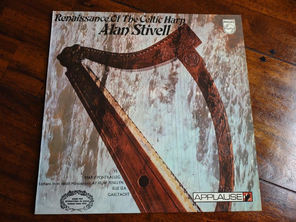 Harp Lp - Alan Stivell - Renaissance of the Celtic Harp, Ophalen of Verzenden, Zo goed als nieuw, 12 inch, Europees