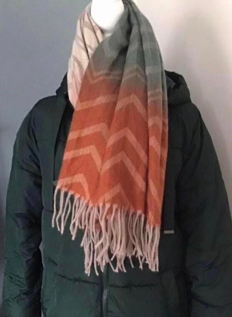 Mooie zachte cashmere sjaal, als nieuw, Ophalen of Verzenden, Zo goed als nieuw, Sjaal