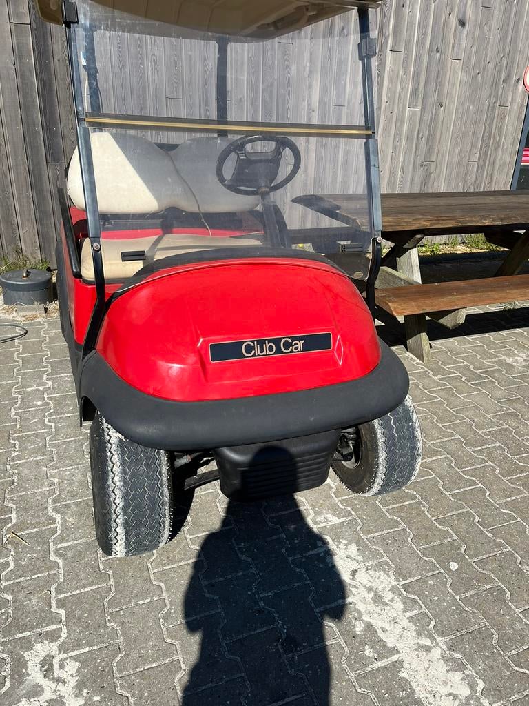 ClubCar 48volt zgan trojan accus interne lader, Ophalen of Verzenden, Zo goed als nieuw, Golfkar
