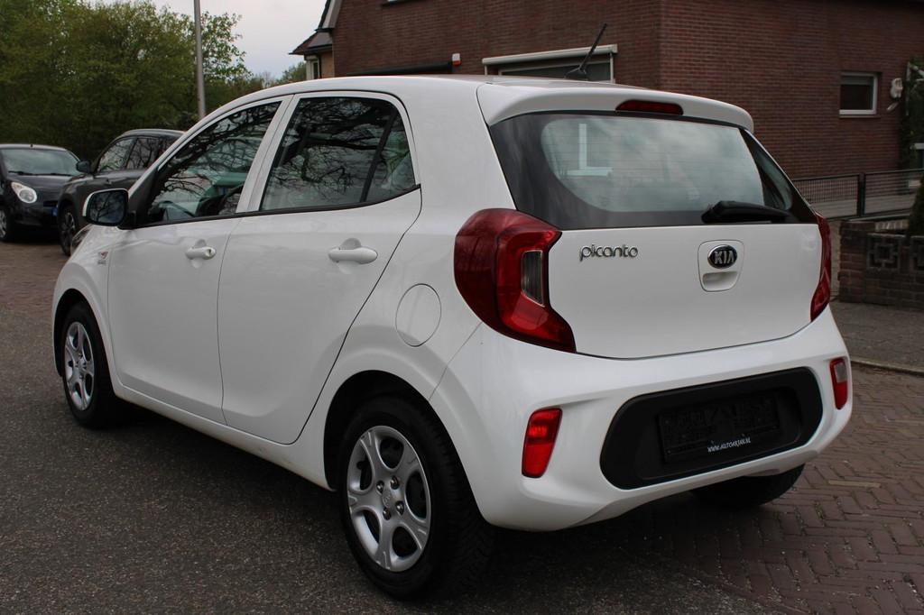 Kia Picanto 1.2 CVVT 84 PK Airco, Bluetooth, Garantie, Auto's, Kia, Voorwielaandrijving, 839 kg, Stof, Gebruikt