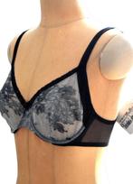 Nieuwe La Perla sexy bh, gaas, zwart/wit, Mt. 70 D, La Perla, Verzenden, Overige kleuren, BH