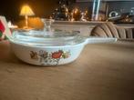 Vintage Pyroflam steelpan, Ophalen, Zo goed als nieuw, Glas, Overige stijlen