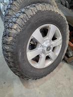 BF Goodrich Mud-Terrain 255/55/17 met velg 4x, Ophalen of Verzenden