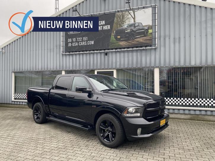 Dodge Ram Black Edition Lage Bijtelling N.A.P. (bj 2016), Auto's, Bestelauto's, Bedrijf, Te koop, ABS, Airbags, Airconditioning