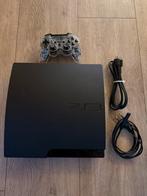 Playstation 3 Slim 160GB met spellen, Ophalen of Verzenden, 160 GB, Met 1 controller, Slim
