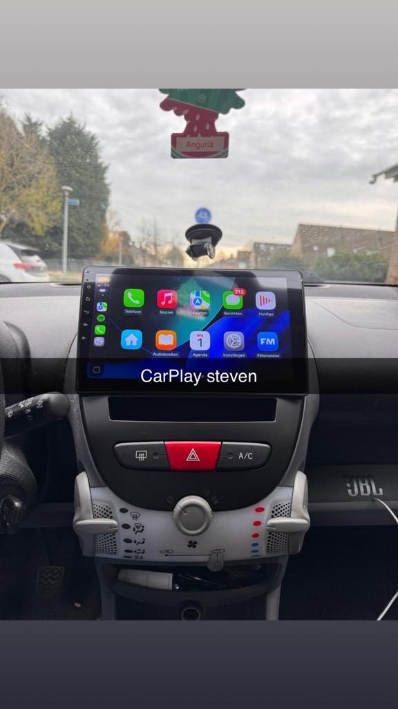 Carplay Android auto Toyota aygo Peugeot 107 Citroen C1, Opafspraak123, Nieuw, Ophalen of Verzenden, Carplay@hotmail.com