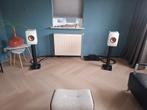 KEF LS50 II wireless speakers mét KEF-stands, Ophalen, 120 watt of meer, Front, Rear of Stereo speakers, Overige merken