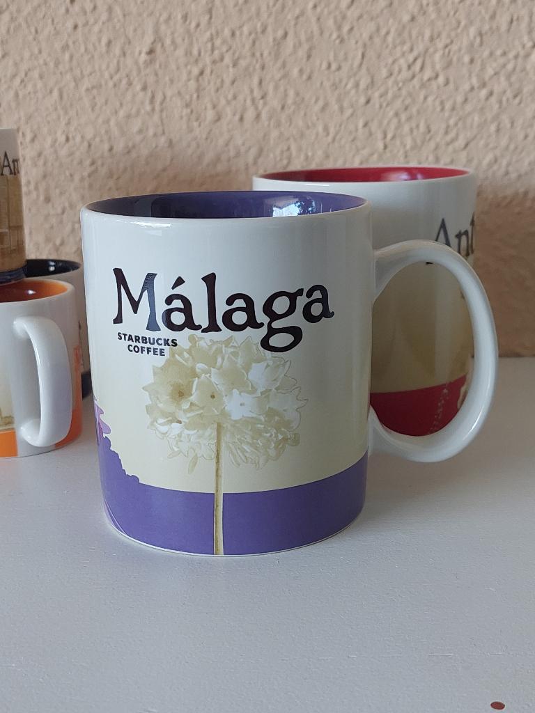 Starbucks mok Málaga, Keramiek, Ophalen of Verzenden, Zo goed als nieuw, Overige stijlen