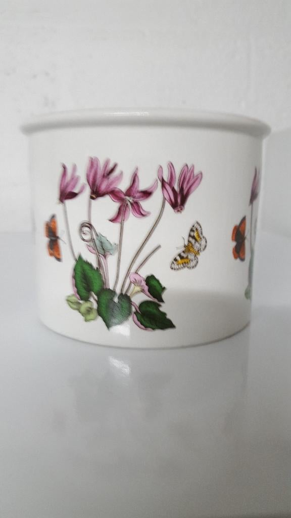 bloempot Portmeirion The Botanic Garden cyclamen, Antiek en Kunst, Curiosa en Brocante, Ophalen of Verzenden
