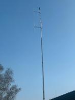 3 x 6 meter kokermast met lier gegalvaniseerd, Ophalen, Gebruikt, Mast