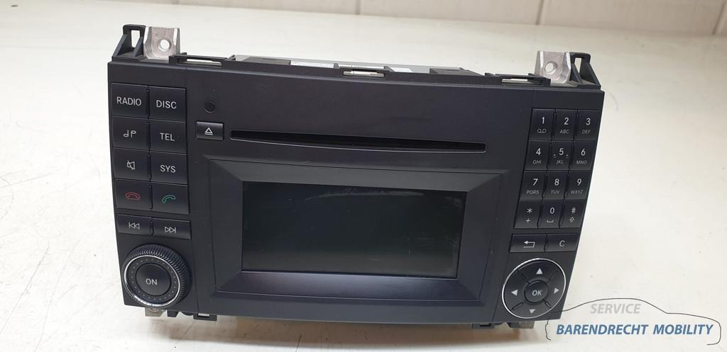 Radio CD speler Mercedes W245 A B klasse A1699002000 2008 /, Gebruikt, Mercedes-Benz AG, Mercedes-Benz, Ophalen of Verzenden
