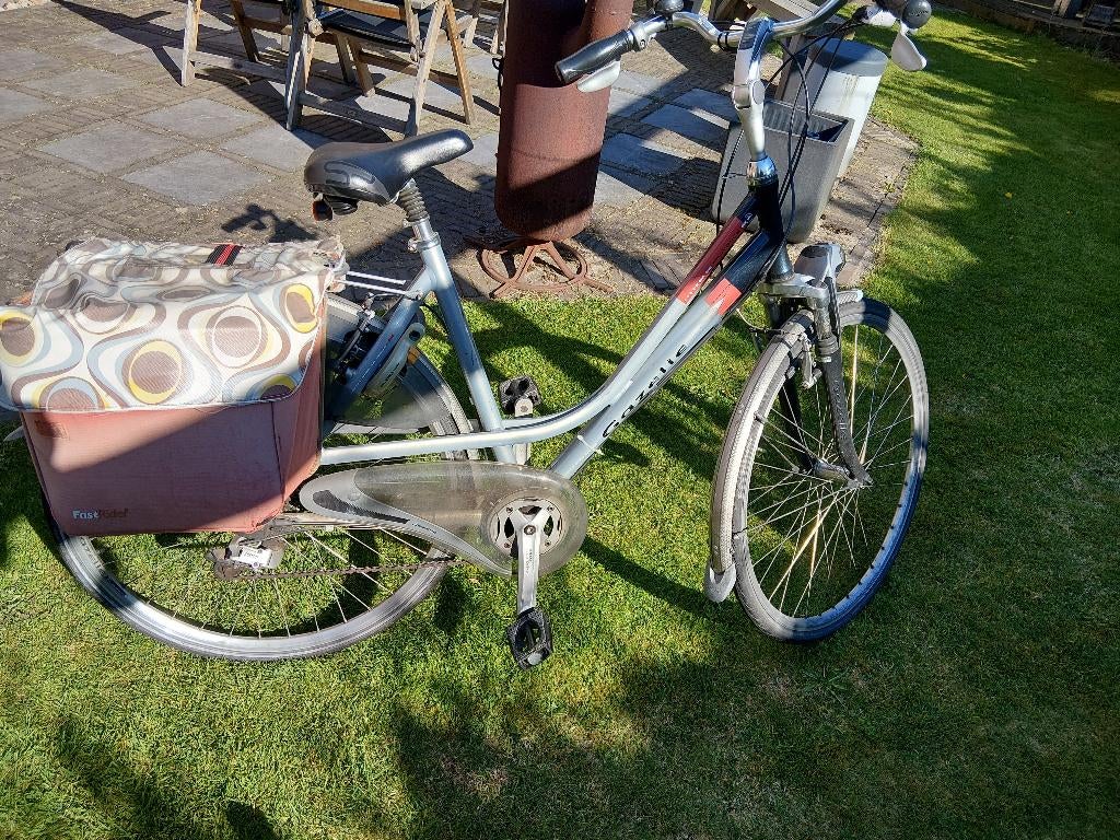Gazelle fiets, Ophalen, Velgrem, Gazelle, 53 tot 56 cm