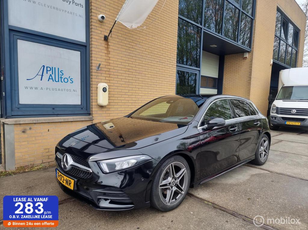 Mercedes A-klasse 180 Business Solution AMG, Auto's, Mercedes-Benz, 136 pk, 4 cilinders, Zwart, Bedrijf