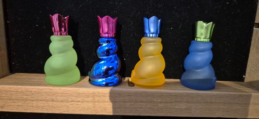 4 stuks miniatuur vintage Nina Ricci Les Belles de Ricci, Ophalen of Verzenden, Miniatuur