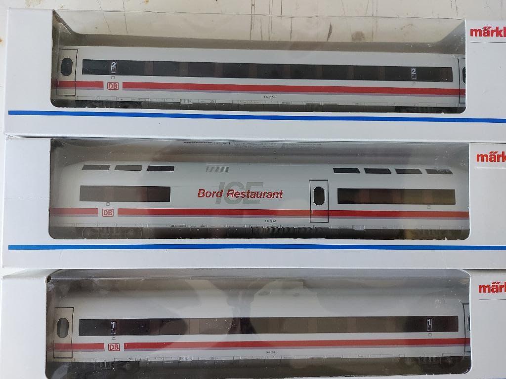 3 Marklin ICE 1 Rijtuigen, Wisselstroom, Ophalen of Verzenden, Märklin, Nieuw