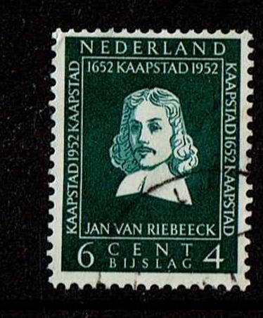 Nederland NVPH 579 gestempeld, Postzegels en Munten, Verzenden, Na 1940, Gestempeld