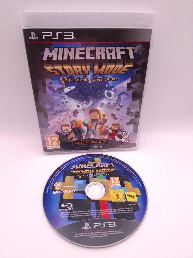 Minecraft Story Mode ps3, Online, 1 speler, Ophalen of Verzenden, Zo goed als nieuw