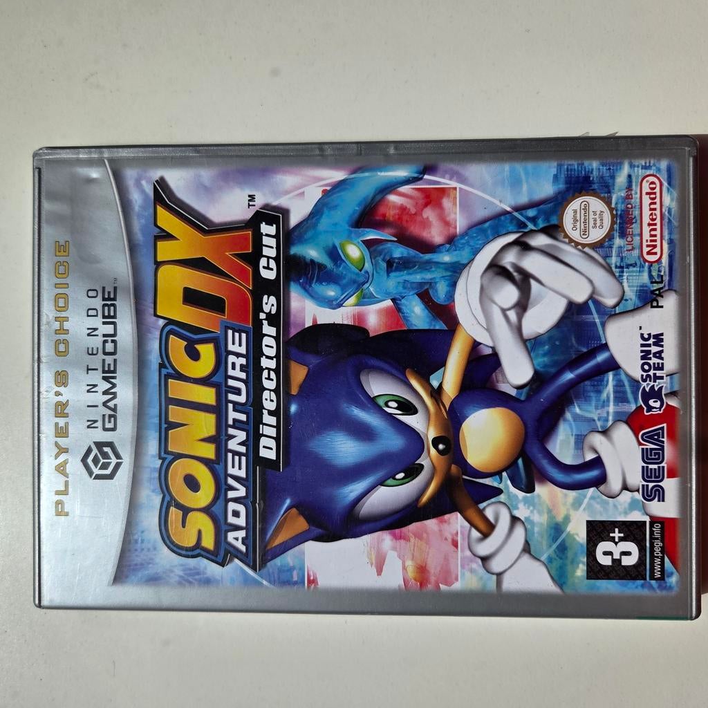 Sonic Adventure DX Director's Cut - Nintendo GameCube, Spelcomputers en Games, Gebruikt, 1 speler, Ophalen of Verzenden, Vanaf 3 jaar