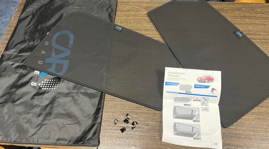 Privacy shades car shades polo 6r (getinte ramen effect), Ophalen of Verzenden, Zo goed als nieuw