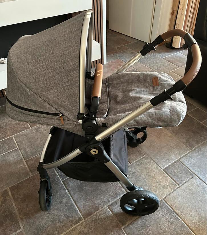 Qute Q-Rider kinderwagen, Kinderen en Baby's, Kinderwagens en Combinaties, Zo goed als nieuw, Combiwagen, Overige merken, Met reiswieg